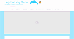 Desktop Screenshot of dolphinbabyswim.com